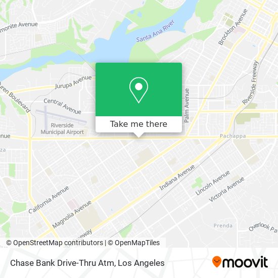 Chase Bank Drive-Thru Atm map