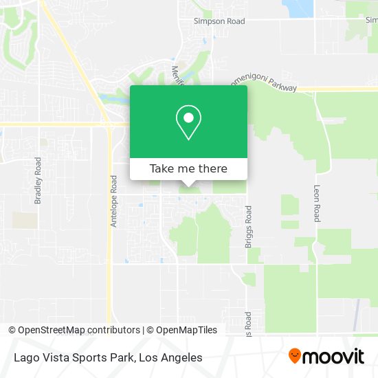 Mapa de Lago Vista Sports Park