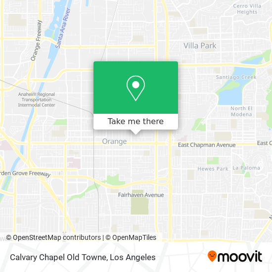 Mapa de Calvary Chapel Old Towne