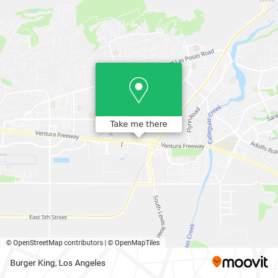 Burger King map