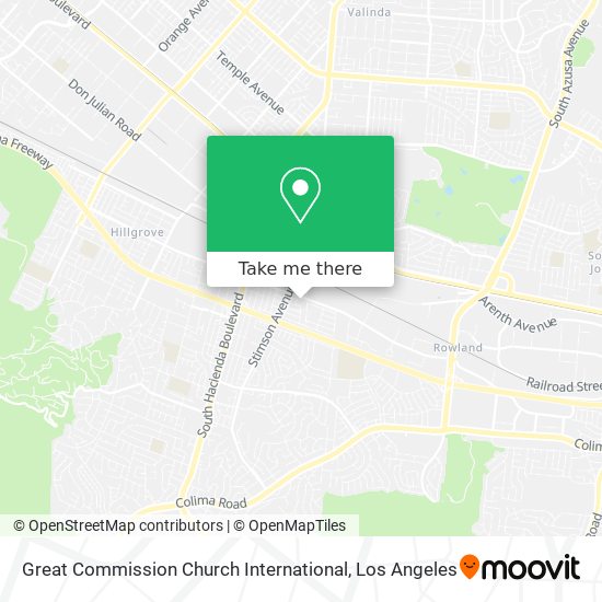 Mapa de Great Commission Church International