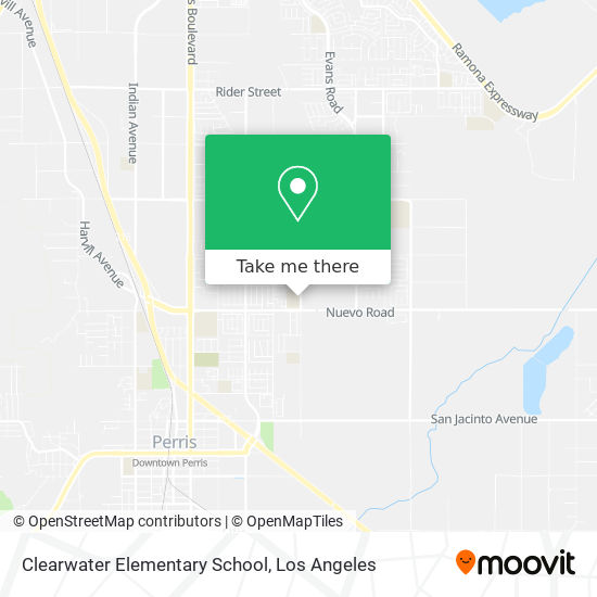 Mapa de Clearwater Elementary School