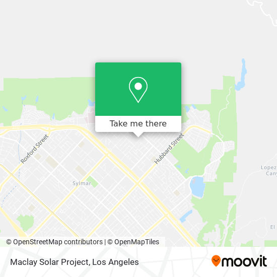 Maclay Solar Project map