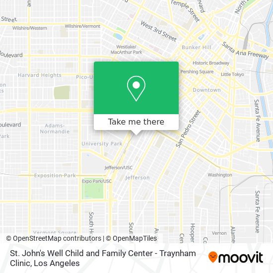 St. John's Well Child and Family Center - Traynham Clinic map