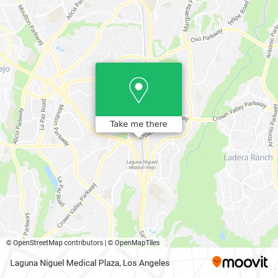 Mapa de Laguna Niguel Medical Plaza