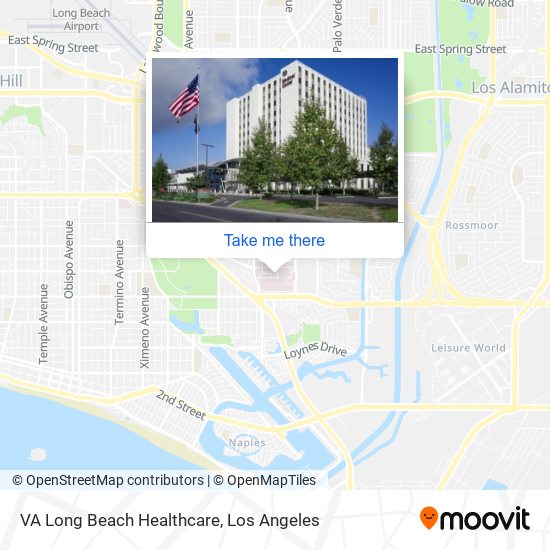 VA Long Beach Healthcare map