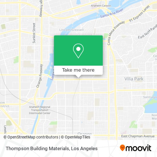 Thompson Building Materials map