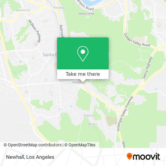 Newhall map