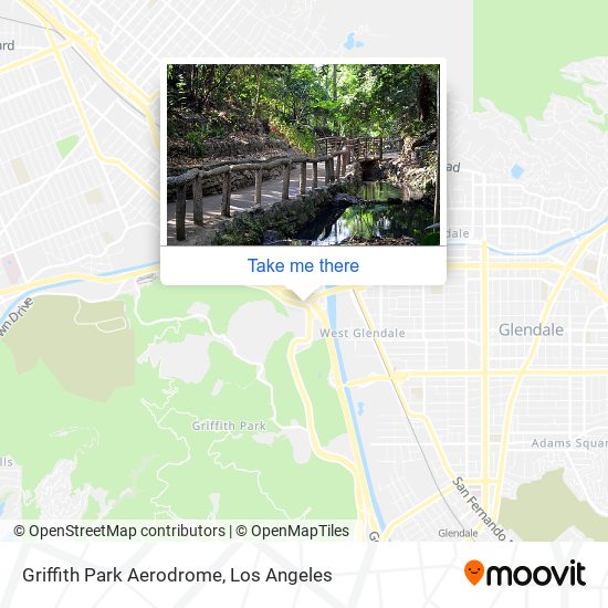 Mapa de Griffith Park Aerodrome