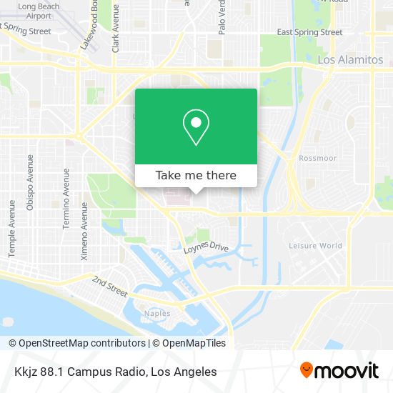 Kkjz 88.1 Campus Radio map