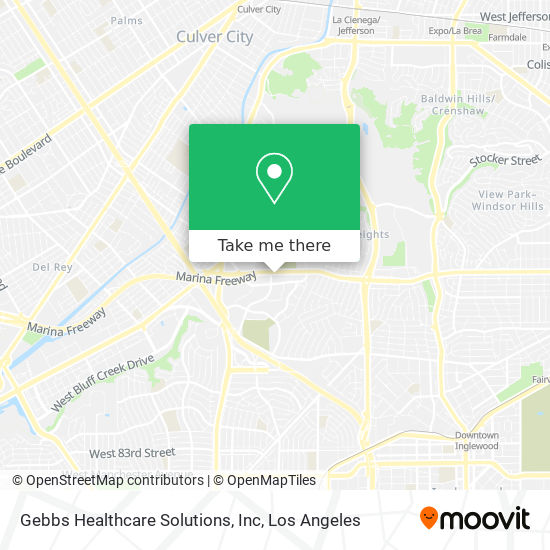 Mapa de Gebbs Healthcare Solutions, Inc