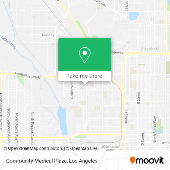 Community Medical Plaza map