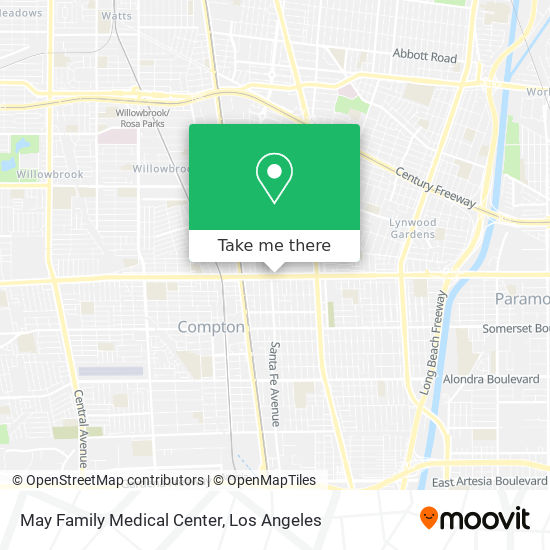 Mapa de May Family Medical Center