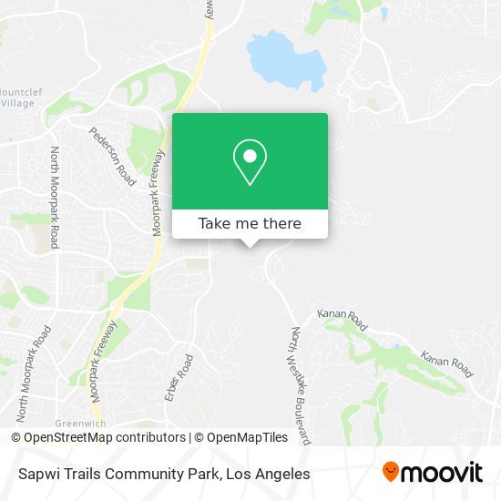 Mapa de Sapwi Trails Community Park