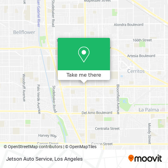 Jetson Auto Service map