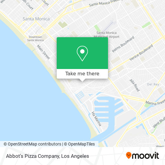 Abbot's Pizza Company map
