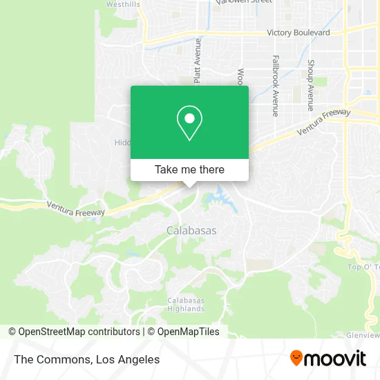 The Commons map