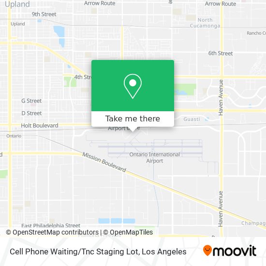 Cell Phone Waiting / Tnc Staging Lot map