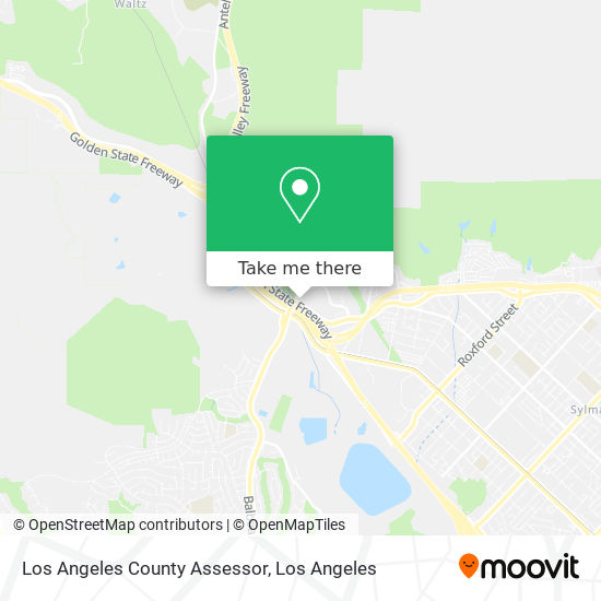 Mapa de Los Angeles County Assessor