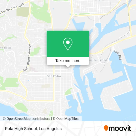Pola High School map