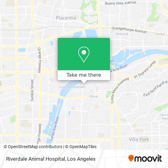 Mapa de Riverdale Animal Hospital