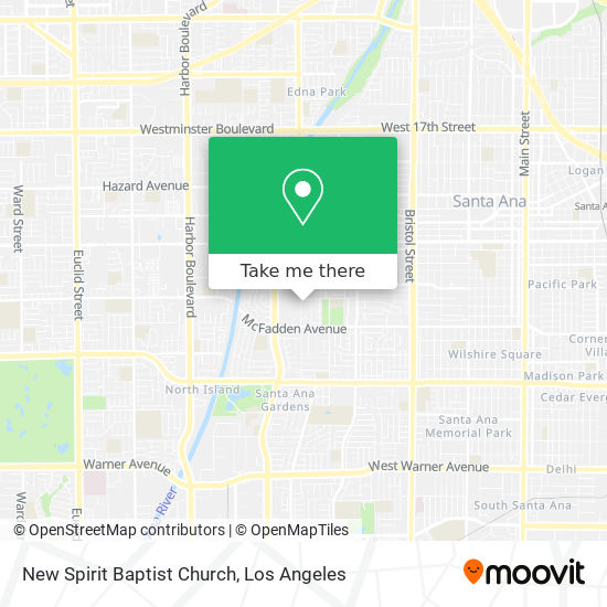 Mapa de New Spirit Baptist Church
