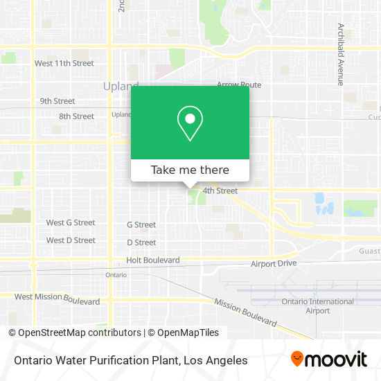 Mapa de Ontario Water Purification Plant