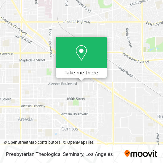 Presbyterian Theological Seminary map