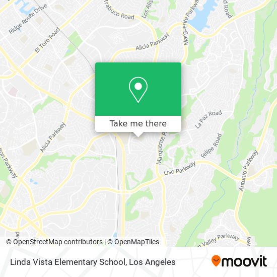 Linda Vista Elementary School map