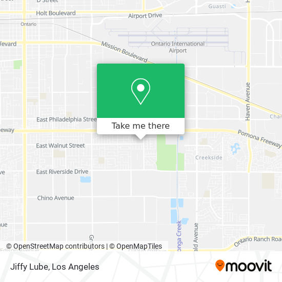 Jiffy Lube map