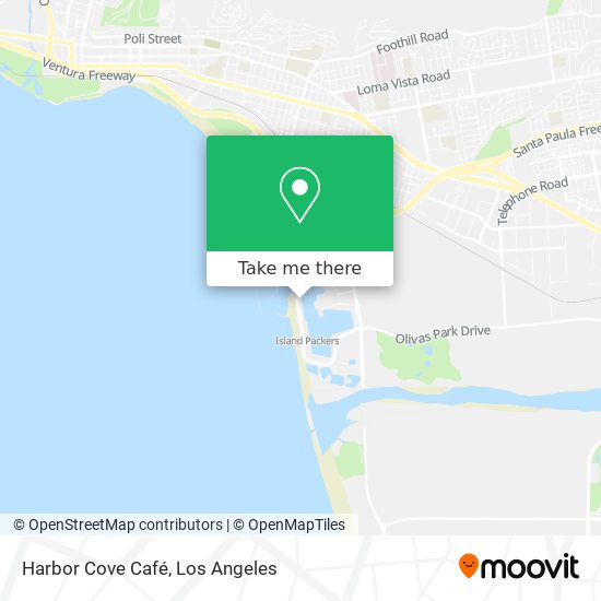 Harbor Cove Café map