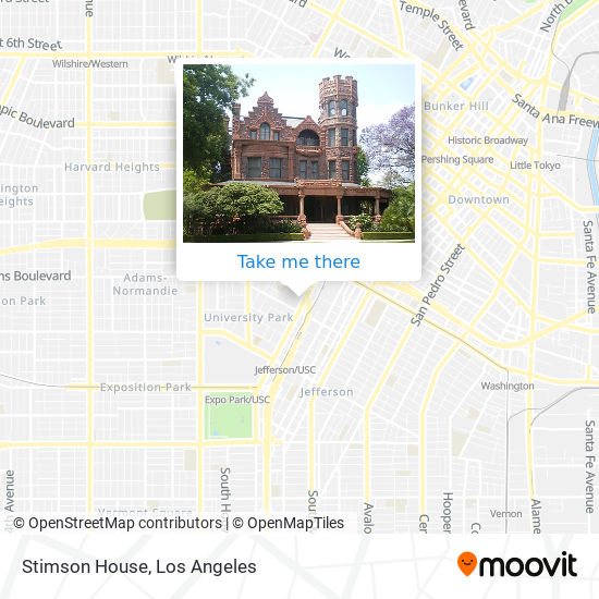 Stimson House map