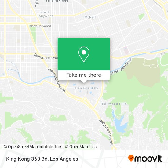 Mapa de King Kong 360 3d