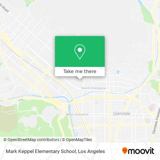 Mapa de Mark Keppel Elementary School