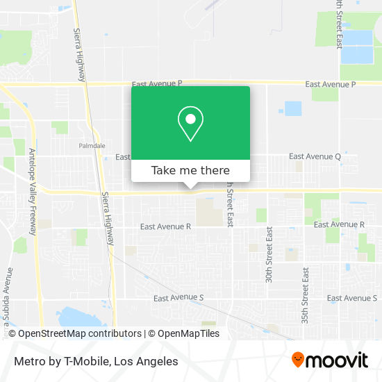 Metro by T-Mobile map