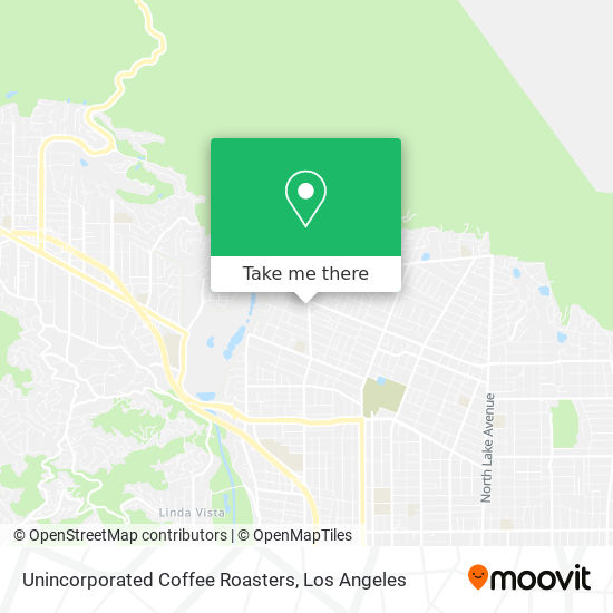 Unincorporated Coffee Roasters map