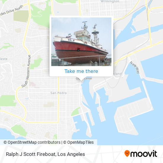 Mapa de Ralph J Scott Fireboat