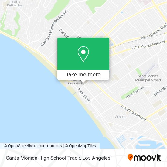 Santa Monica High School Track map