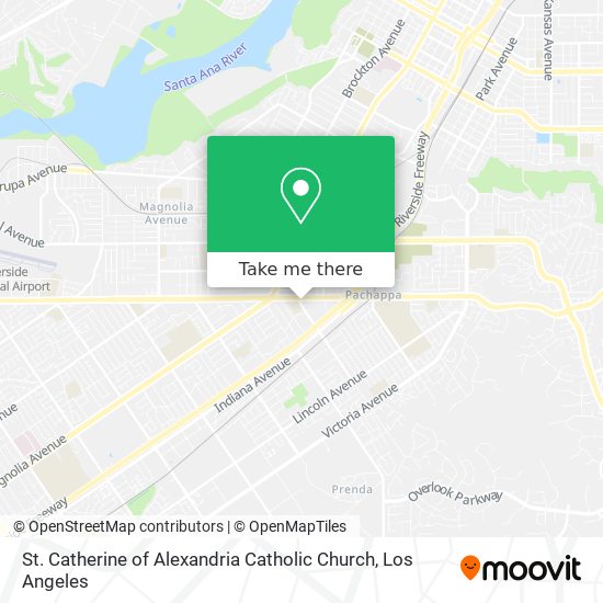 St. Catherine of Alexandria Catholic Church map