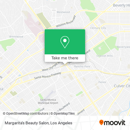 Margarita's Beauty Salon map