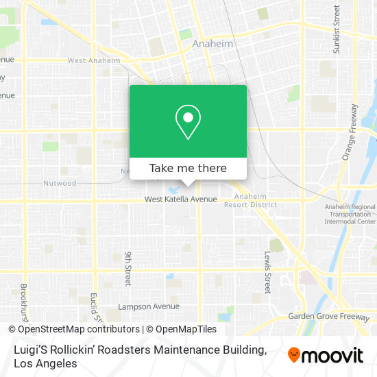Luigi’S Rollickin’ Roadsters Maintenance Building map