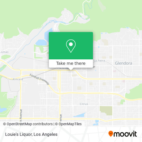 Louie's Liquor map