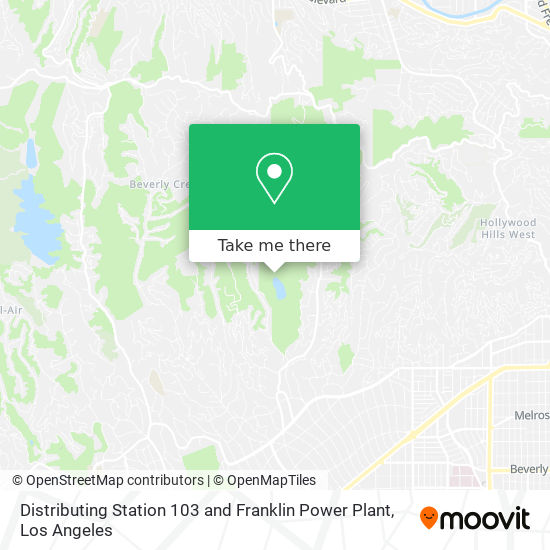 Mapa de Distributing Station 103 and Franklin Power Plant