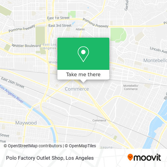 Mapa de Polo Factory Outlet Shop