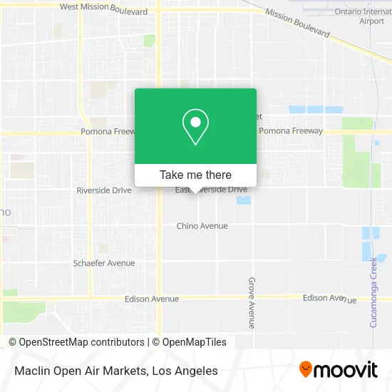 Mapa de Maclin Open Air Markets