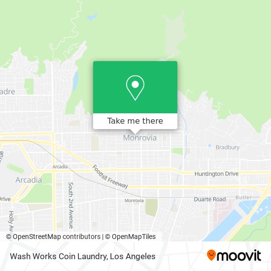 Wash Works Coin Laundry map