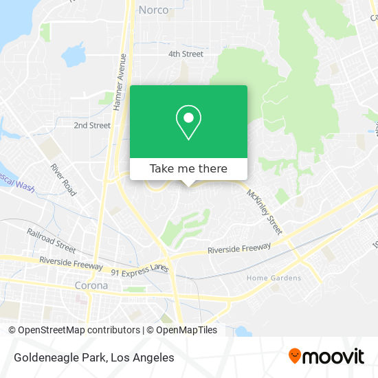 Mapa de Goldeneagle Park
