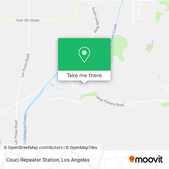 Csuci Repeater Station map
