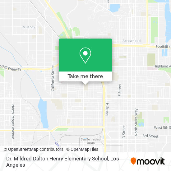 Mapa de Dr. Mildred Dalton Henry Elementary School