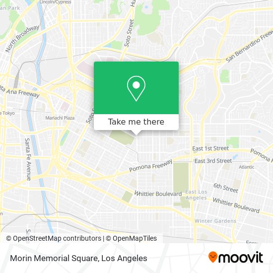 Mapa de Morin Memorial Square
